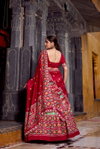 Vasaavi By Lnb1246 Tasar Silk Ikkat Print Lehenga With Blouse Dupatta Wholesale Online